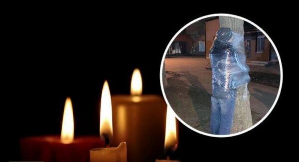 В Нововолынске умер привязанный к столбу мародер В Нововолынске умер привязанный к столбу мародер