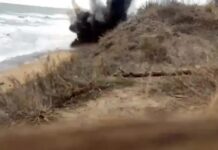 У берегов Одесской области уничтожили противокорабельную мину