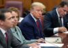 Бывший президент Трамп впервые предстанет перед уголовным судом